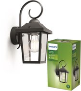 Bol.com Philips Buzzard buitenwandlamp - zwart aanbieding