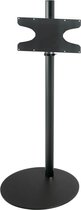 Cavus Sphere L 120 cm Design Tv Vloerstandaard - Trendy zwart staal - Tv meubel geschikt voor 32-65 inch tot 30 kg - VESA 400x200 300x200