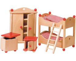 Goki Poppenhuis Meubeltjes Kinderkamer
