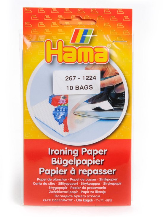 Hama Strijkkralen Strijkpapier 4 Stuks