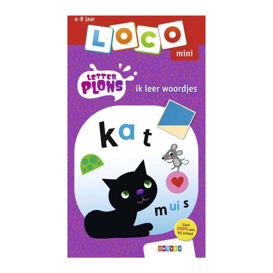 Loco Mini - Loco mini Letterplons ik leer woordjes - cover