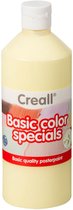 Plakkaatverf creall basic pastel geel 500ml | 1 fles