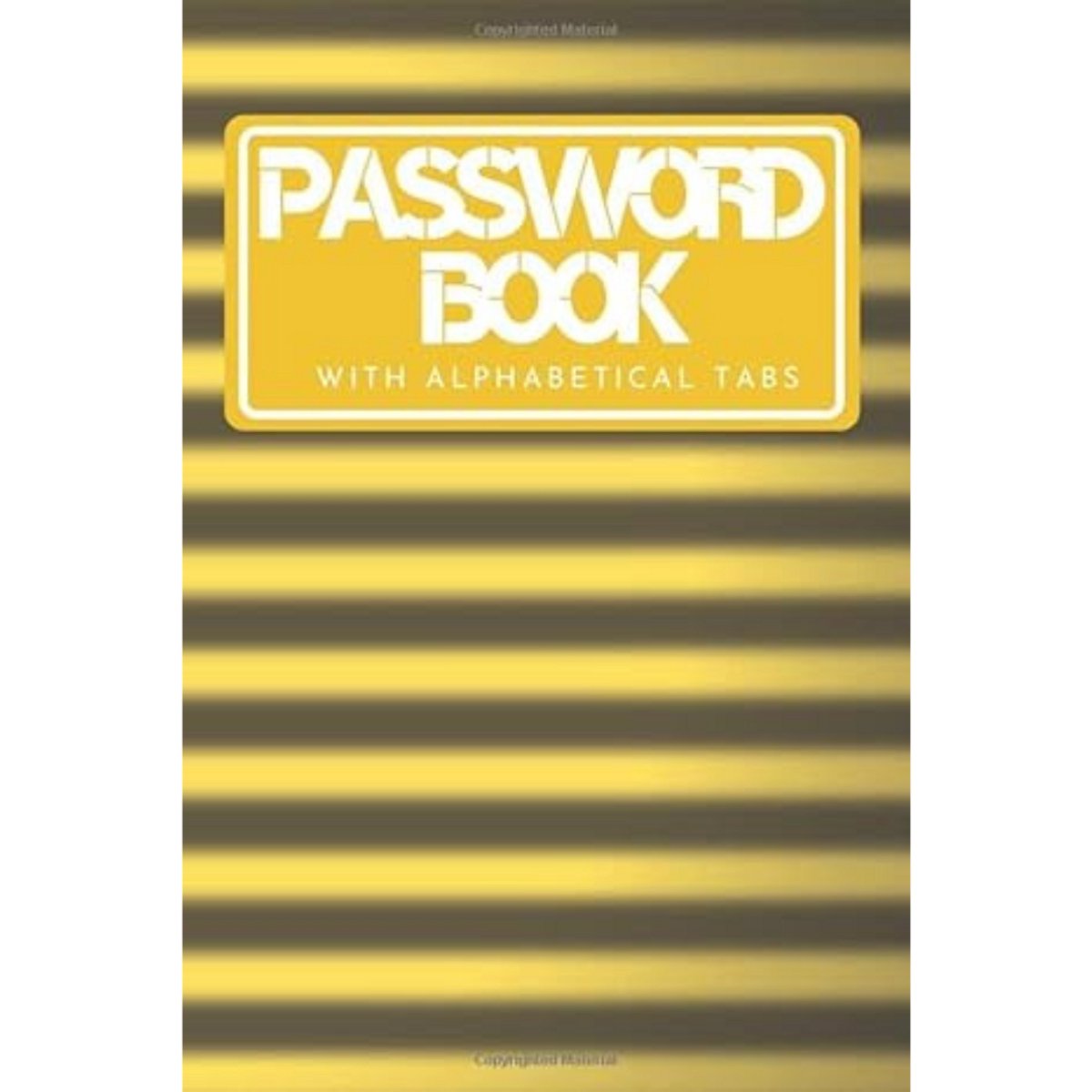 Lexium Wachtwoordenboekje - Password Organizer - Wachtwoorden Notitieboek - Password Book - Wachtwoordenboekje met Alfabet