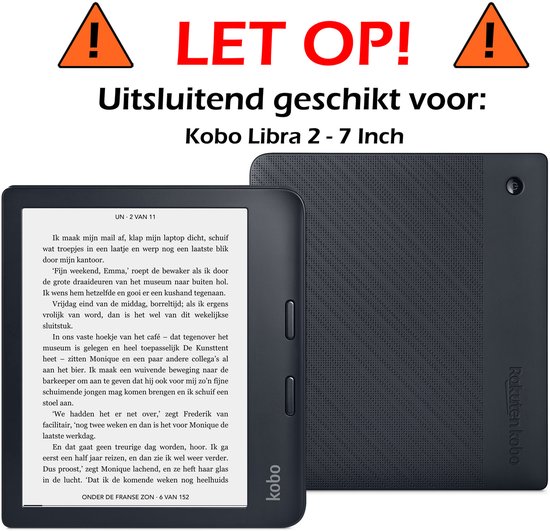 Screenprotector - Folie Geschikt voor Kobo Libra 2 Screenprotector Bescherm Folie Screen Protector Folie Telefoon - 3 PACK van Merkloos — afbeelding 2