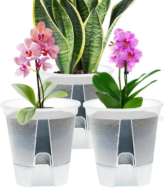Ter Steege Hangende plantenpot - D17 x H14 cm - bruin | Leen Bakker