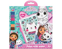 foto van Gabby's Poppenhuis - knutselset schilderen met water Moxy 7-delig - creatief speelgoed vanaf 3 jaar - Gabby's Dollhouse