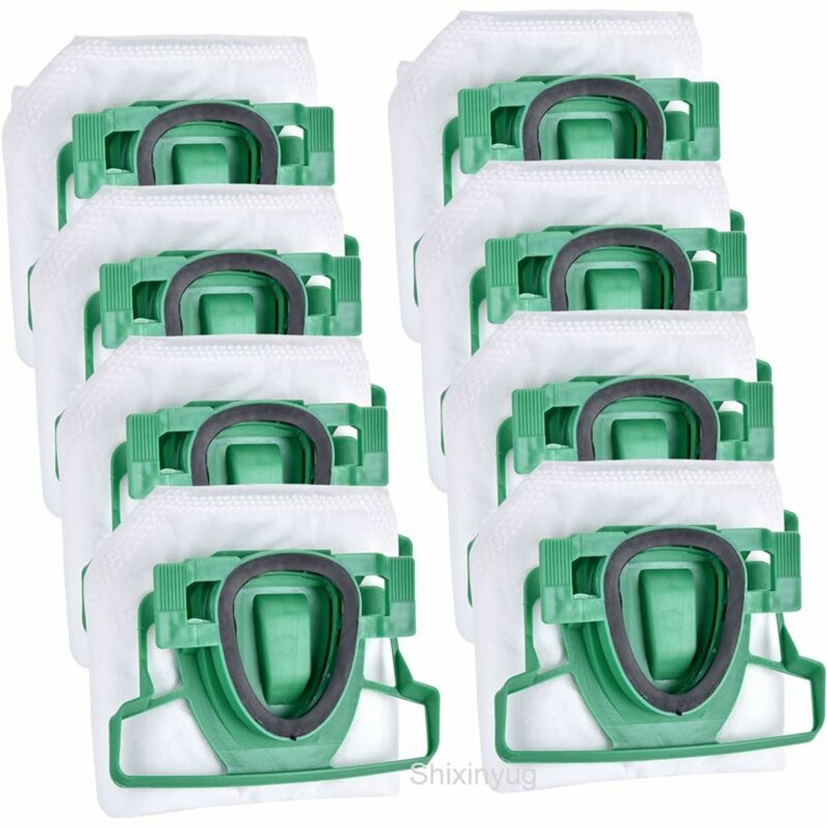 Stofzakken geschikt voor Vorwerk Kobold 200/VK200 stofzuigers, 8 stuks - Microvezelmateriaal, geschikt voor mensen geschikt voor allergieën - Zeer efficiënte stoffiltratie - Huishoudelijke reiniging - geschikt voor Vorwerk-gebruikers