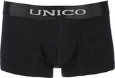 Mundo Unico - Heren - Katoenen Boxershort Zwart Intenso Co - Zwart - XXL