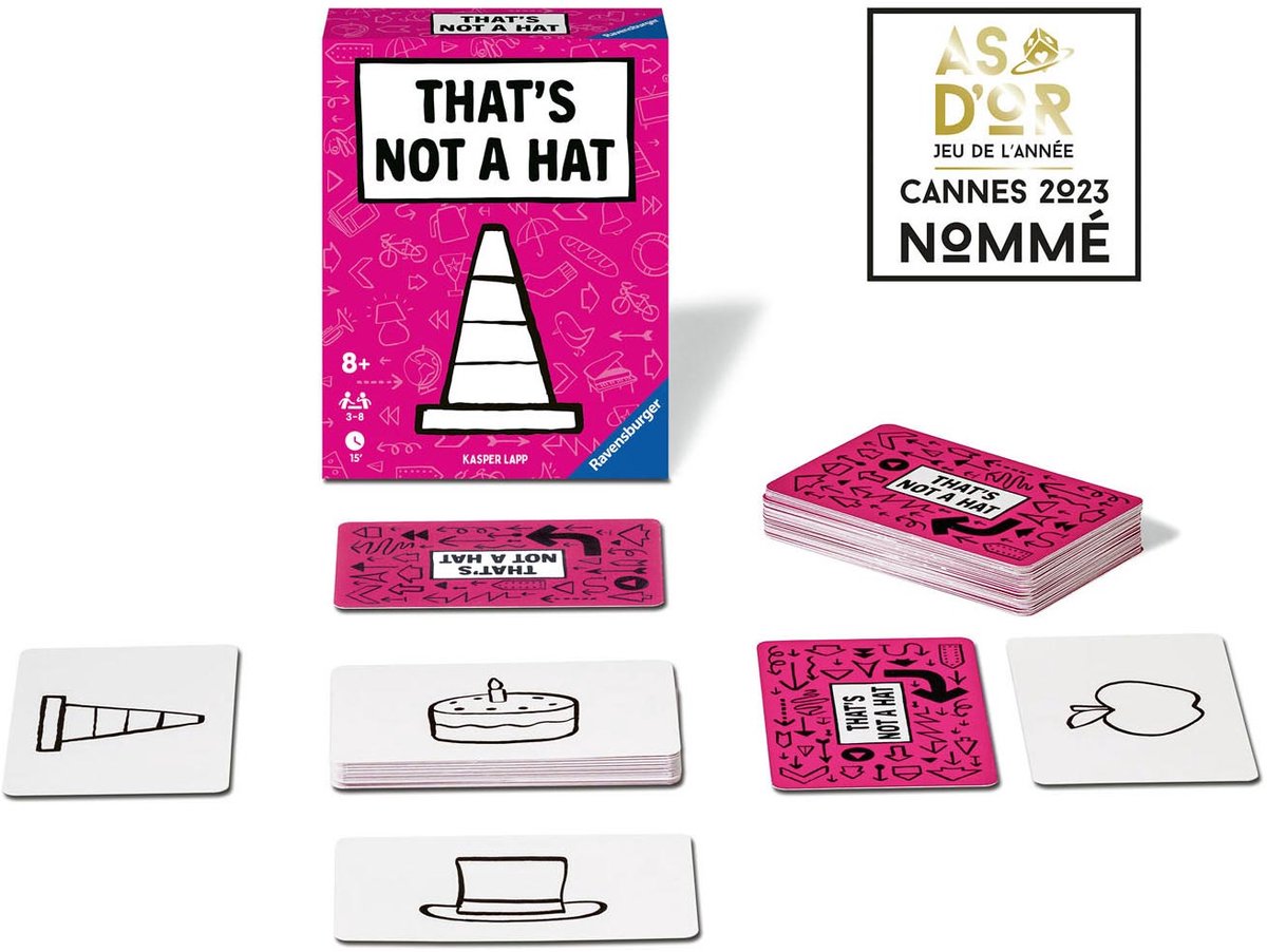 Ravensburger â€“ That's Not a Hat - Bluffend Kaartspel voor Familie en Vrienden — afbeelding 5