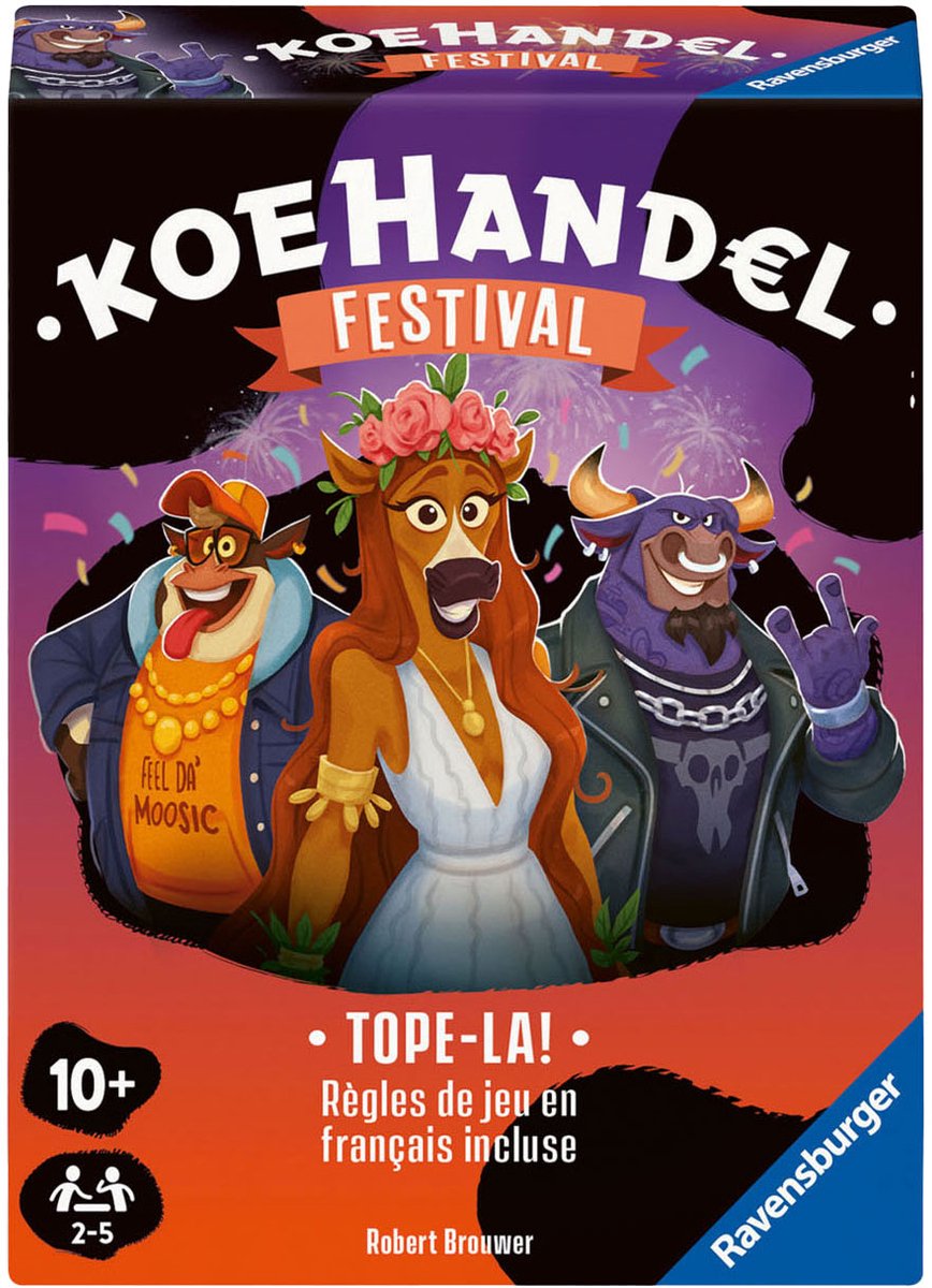 Ravensburger Koehandel Festival - Kaartspel | Snel en Tactisch Onderhandelingsspel — afbeelding 6