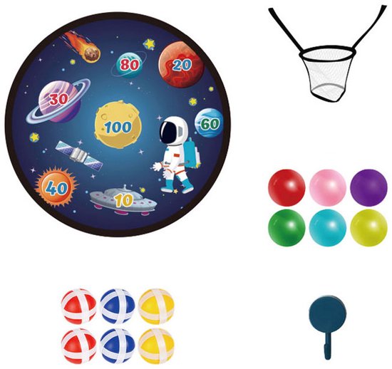 Klittenband Dartset Ruimtevaart — afbeelding 5