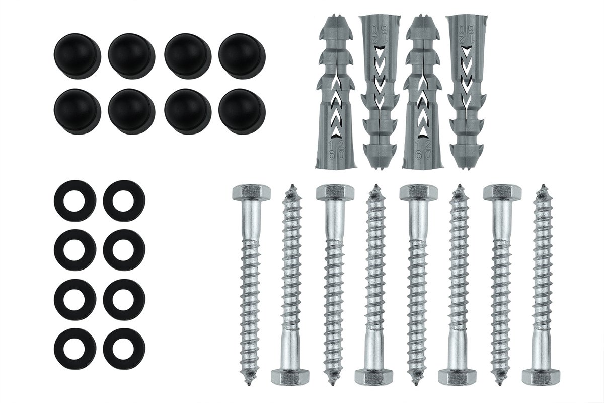 Wovar Bevestigingsset voor pergola vloerelement | Per set