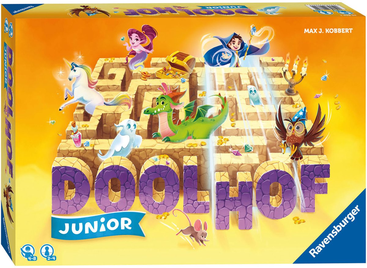 Ravensburger Doolhof Junior - Bordspel — afbeelding 4