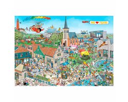 Jan van Haasteren - Rondje Texel - 1000 stukjes puzzel - Legpuzzel