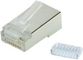 Connecteur à sertir RJ45 S-Impuls pour câble réseau F / UTP / S / FTP CAT6 - par pièce