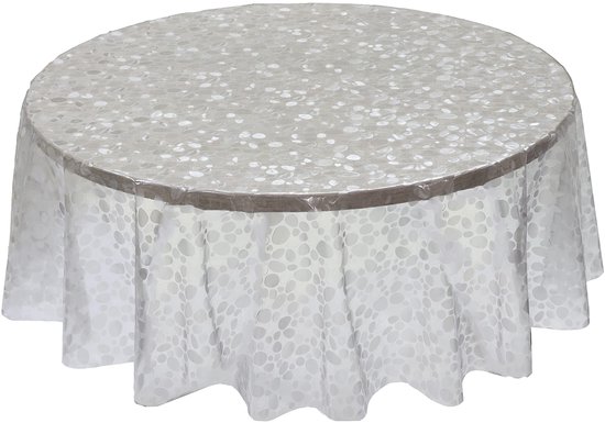 Royhom Transparante tafelfolie, Kristalhelder Transparant PVC Tafelkleed 2mm 80 x 80 cm, Waterdicht, Gemakkelijk Schoon & Anti-Kras voor Huish, Bureau & Feest