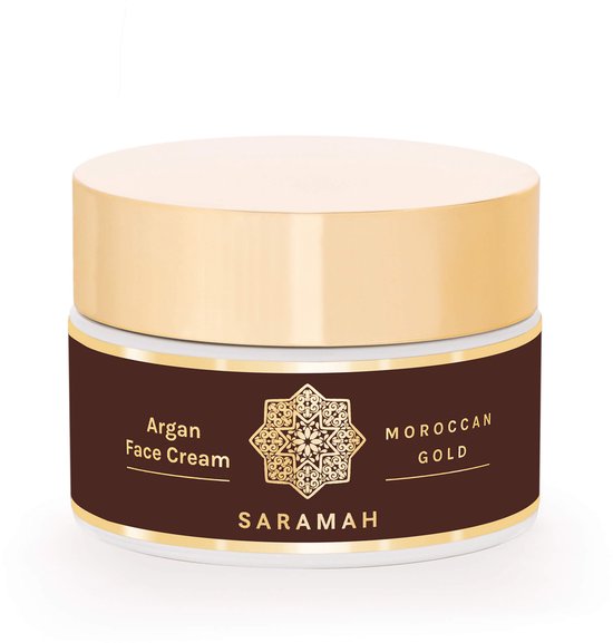 SARAMAH® Argan Gezichtscrème – Hydraterende dag- en nachtcrème