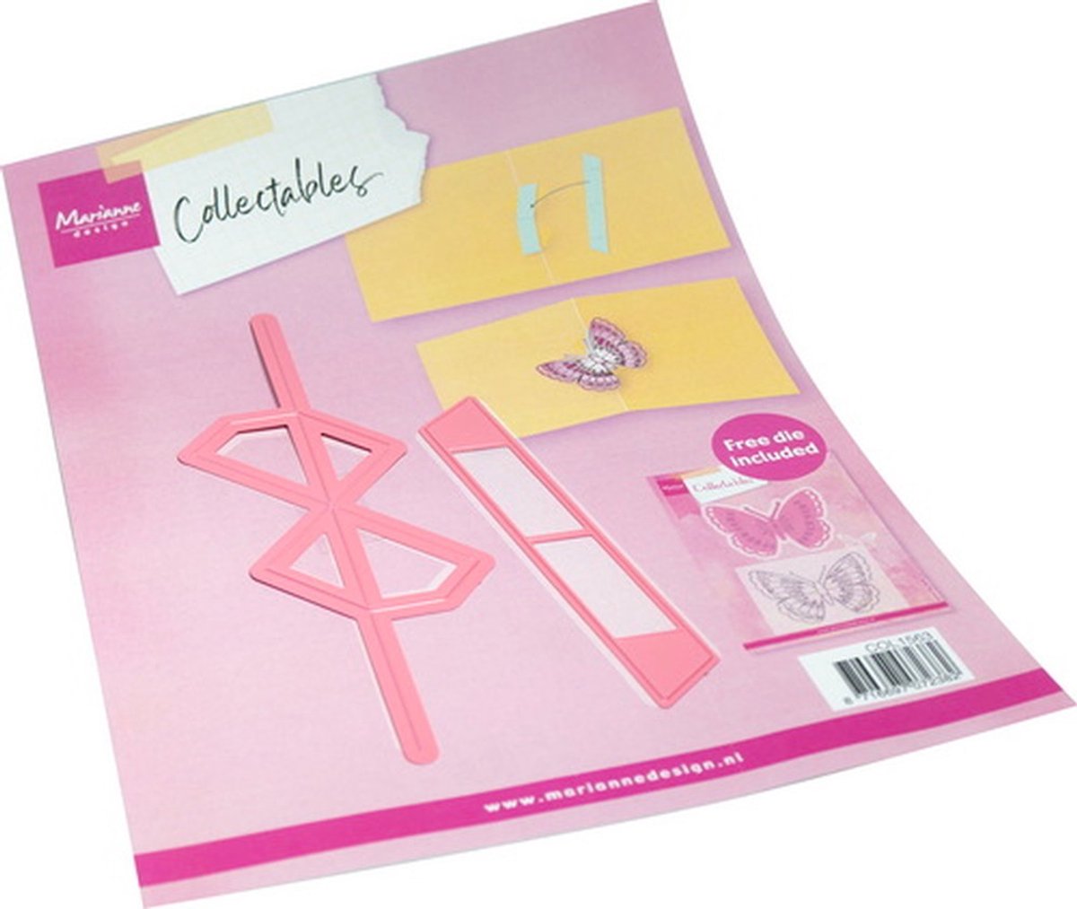 Marianne Design Collectable, Pop & Twist Butterfly