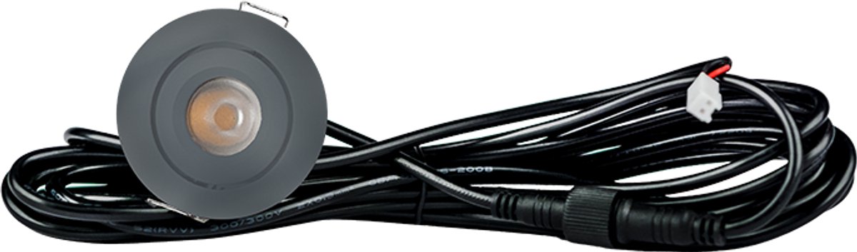TrueLED Grand Gray - Inbouw LED Spot Dimbaar voor Overkapping - IP65 Verlichting voor Veranda - LED Spot