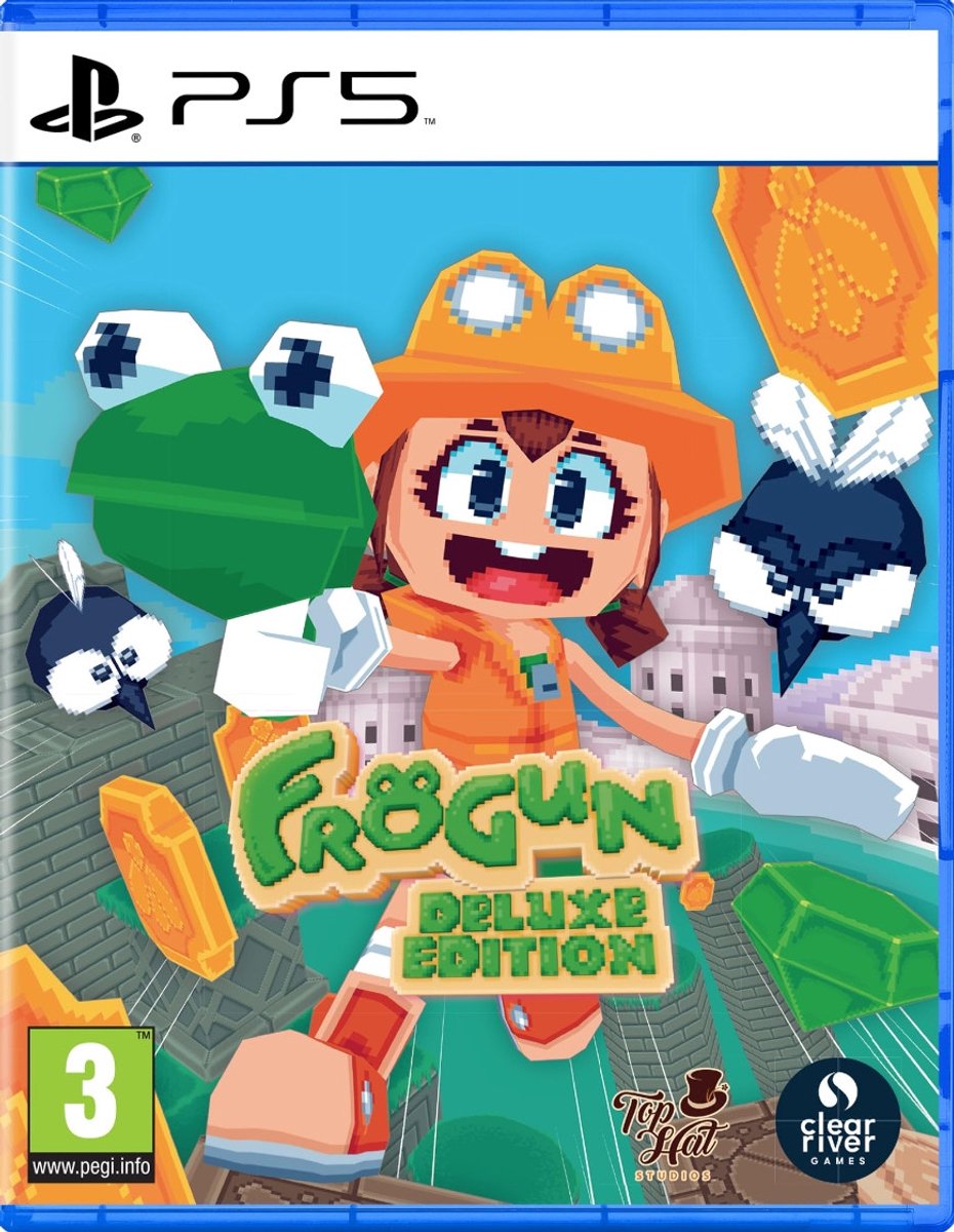 Clear River Games Frogun: Deluxe Edition Engels, Spaans PlayStation 5