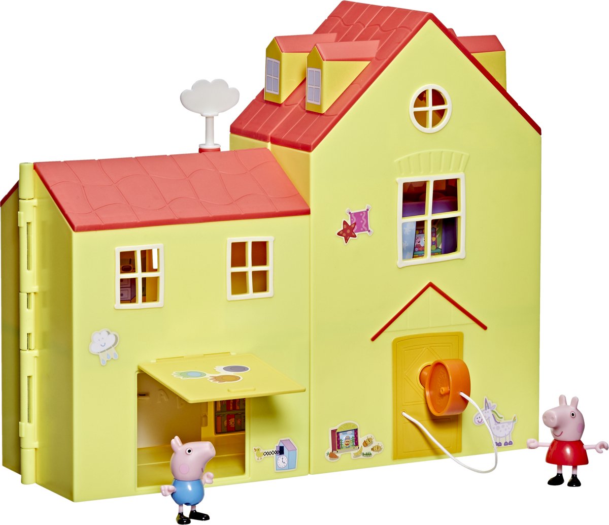 Peppa Pig Familie Huis - Groot uitklapbaar speelgoed huis - Duurzaam — afbeelding 16