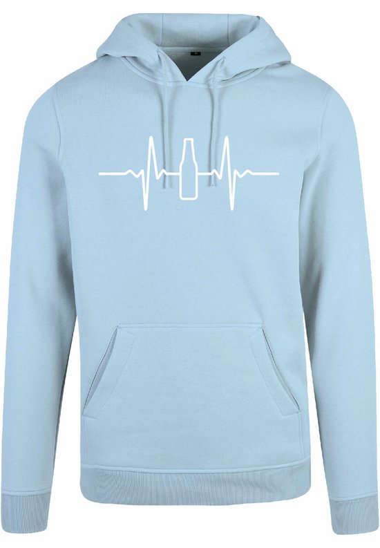 7311 - Sweat à capuche - Heartbeat - Blue Ocean - XXL