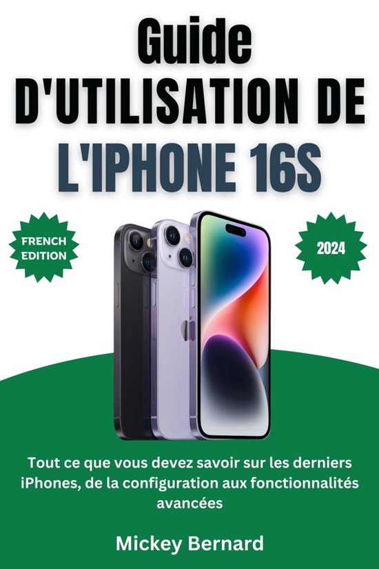 Guide d'utilisation de l'iPhone 16s - cover