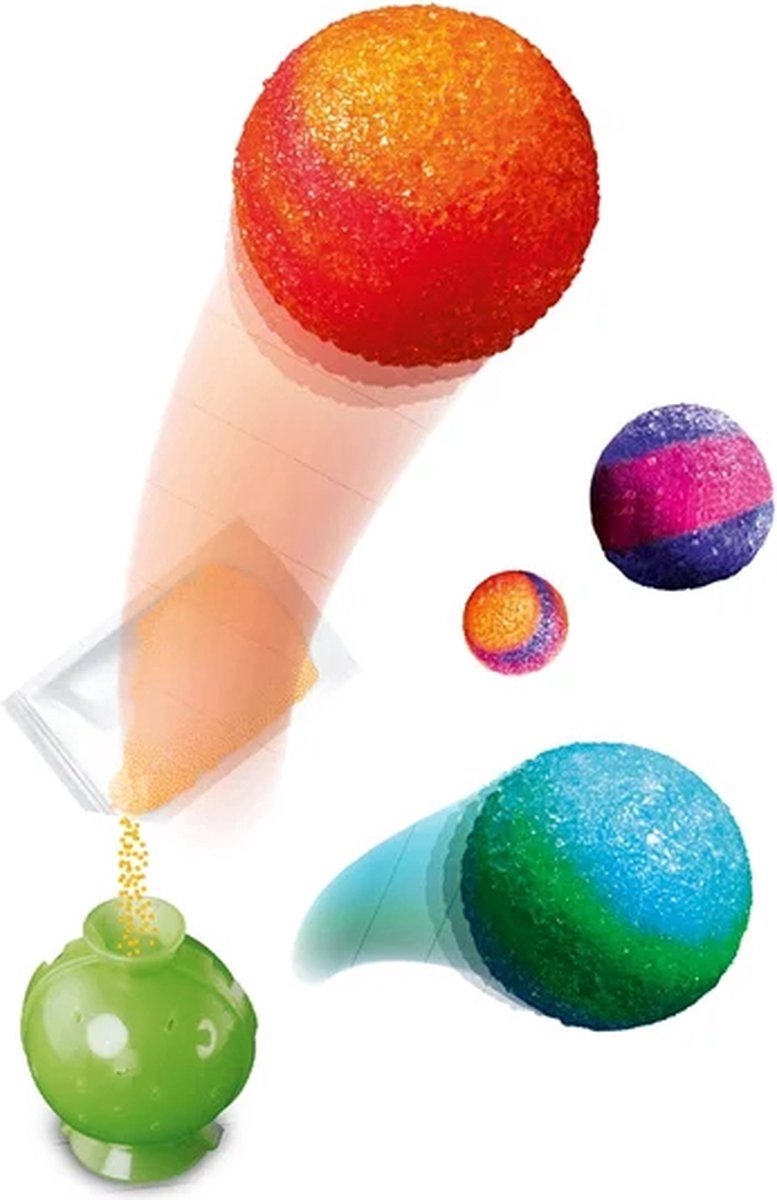 KOSMOS Bouncy Planets - Experimenteerset - Maak Je Eigen Stuiterballen in Planeetvorm - Creëer Mars, Jupiter, Venus en Saturnus - STEM Speelgoed - Vanaf 8 Jaar — afbeelding 6