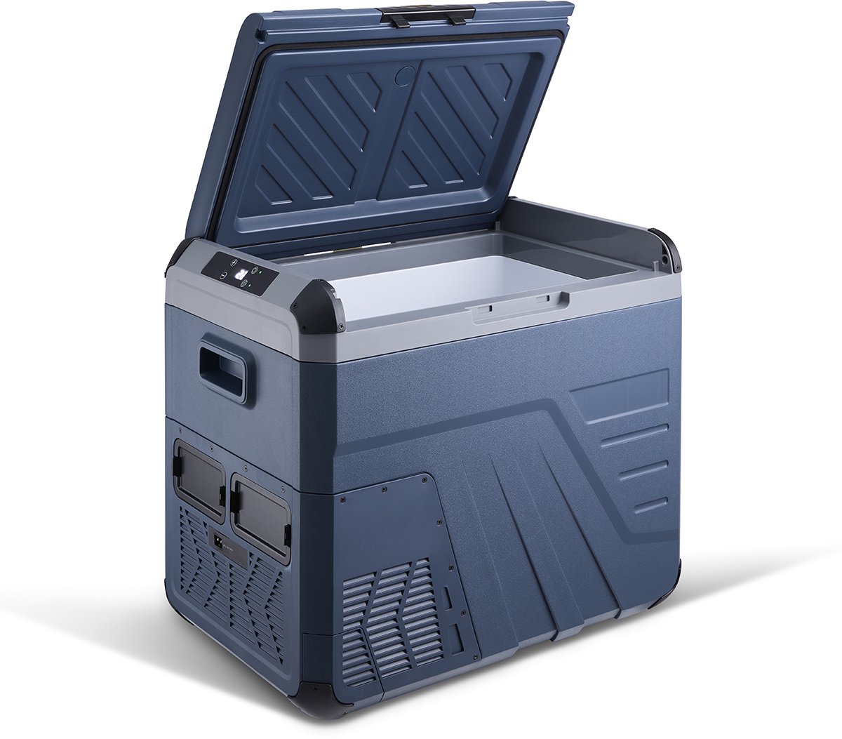 Evolar Elektrische Compressor Koelbox - 45L - 12V en 230 volt - Coolbox - Donker Blauw