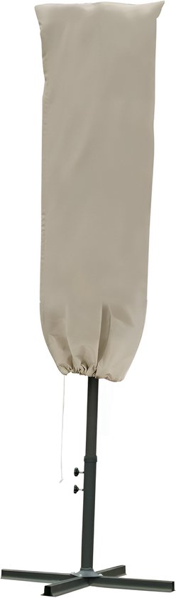 2x Afdekhoezen / beschermhoezen voor parasols met een diameter van 2
