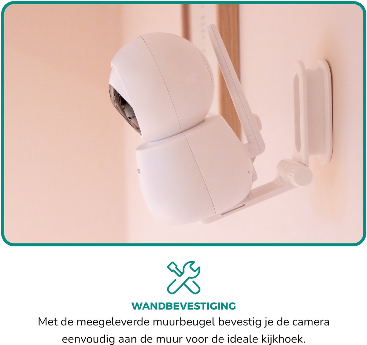 Alecto DVM2050 Babyfoon met Camera - 5 Inch HD Scherm - afbeelding 3