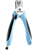 Coupe-ongles professionnel - Chien/Chat - Lime à ongles et arrêt de sécurité inclus - Bleu