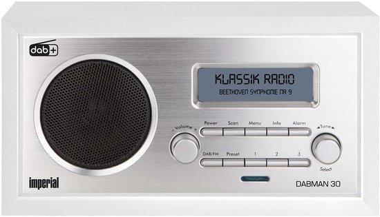 DigitalBox DABMAN 100 Portable Numérique Blanc