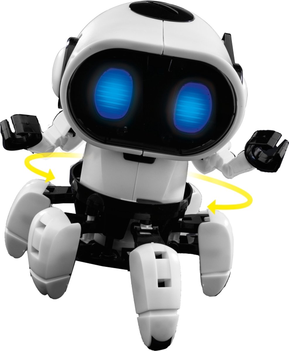 KOSMOS Chipz Intelligente Robot - Experimenteerset - Bouw je eigen slimme robot met sensoren en spelmodi - Volgmodus en Obstakeldetectie - Meer dan 100 Onderdelen - STEM Speelgoed - Vanaf 8 Jaar — afbeelding 6