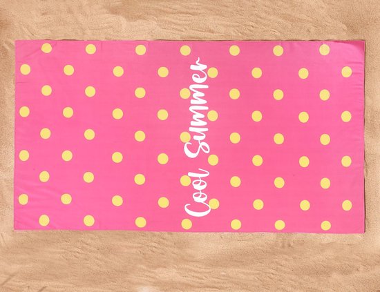 Lucca Strandlaken - Cool Summer - 100x180 - Pink