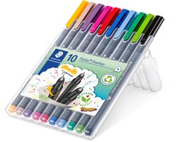 STAEDTLER triplus fineliner - Box 10 st