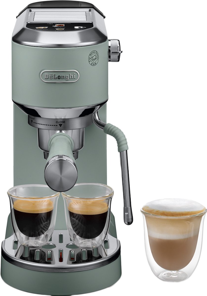 DeLonghi Dedica Duo EC890.GR Espresso Coffee Machine - Green