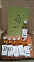 Olijfolie Proeverij Set - een origineel kado - een goede manier om te kijken welke olijfolie het beste bij je past - proef drie verschillende extra vergine olijfolies - La Chinata (Spanje) Eleas (Grieks) en EH1200, mogelijk 's werelds beste olijfolie