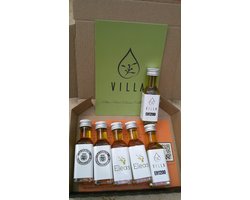 Olijfolie Proeverij Set - een origineel kado - een goede manier om te kijken welke olijfolie het beste bij je past - proef drie verschillende extra vergine olijfolies - La Chinata (Spanje) Eleas (Grieks) en EH1200, mogelijk 's werelds beste olijfolie