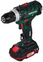 PARKSIDE Accu-schroefboormachine 20V - Toerental: 0–1400 min⁻¹ - Max. boordiameter: 30 mm (hout) | 13 mm (staal) - Inclusief accu en snellader - De machine is inclusief Parkside 20V accu