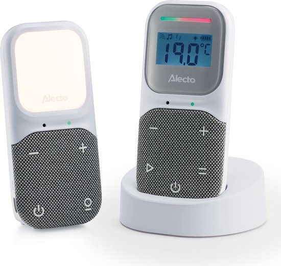 Alecto DBX140 Babyfoon met Nachtlampje en Slaapliedjes - Alecto - €61,75