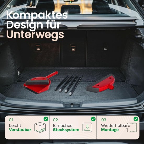 Novaliv schuimbezem met steel voor in het stopcontact & veegset kappersbezemset rubberen knopbezem hondenhaarverwijderaar bezem voor binnen tapijtbezem vloertrekker huishoudbezem wonderbezem van Novaliv — afbeelding 4