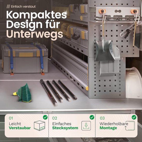 Novaliv Premium klauwbezem met steel 40 cm inclusief jumbo veegset, speciale bezem met gebogen borstelharen en kunststof kop - ideaal als tuinbezem, schraapbezem, kunstgrasbezem, ideaal voor op de camping van Novaliv — afbeelding 5