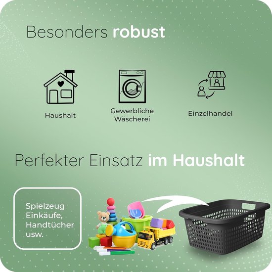 Grote Opvouwbare Wasmand met Deksel - 100 Liter Grijze Wasbox voor Vuile Was