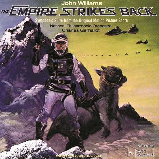 National Philharmonic Orchestra & Charles Gerhardt - John Williams: The Empire Strikes Back, Symphonic Suite From The Original Motion Picture Score (LP) (Coloured Vinyl)
