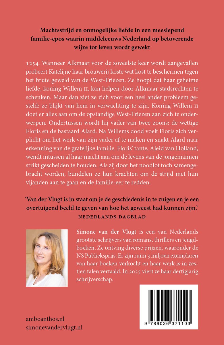 Bloedlijn - back cover