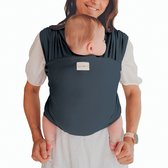 Babylonia Baby Carriers TRICOT-SLEN Écharpe De Portage, 100% Coton Biologique, Porte-Bébé De La Naissance Jusqu'à 4 Ans, Couleur Blue Jeans