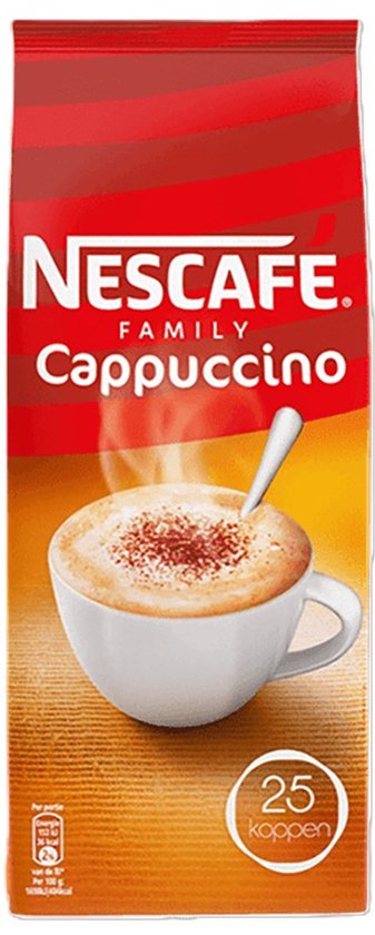 Nescafé Family Cappuccino oploskoffie - 6 zakken x 230g voor 150 koppen koffie