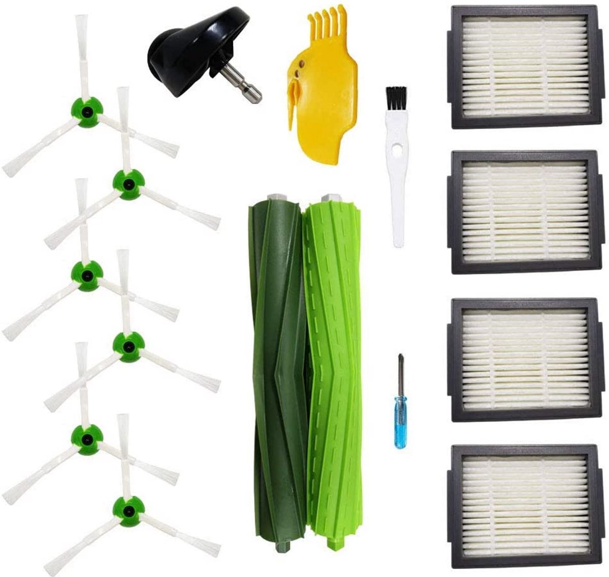 Reserveonderdelen accessoires Geschikt voor iRobot Roomba i7/i7+/E5/E6/E7 16 onderdelen
