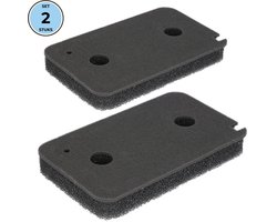 Bramokava 2x Filter geschikt voor Miele Droger 09499230 - 9499230 - 220 x 130 x 30 mm - Spons Foam Schuimfilter